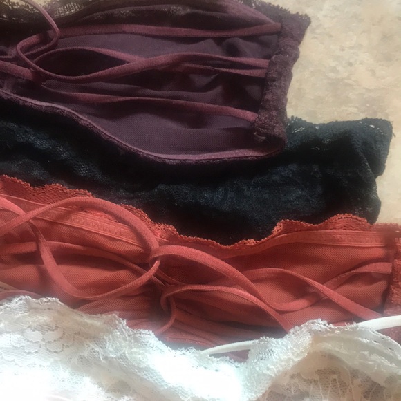 Free People Essential Strappy Lace Bandeau Bra - Picture 8 of 8